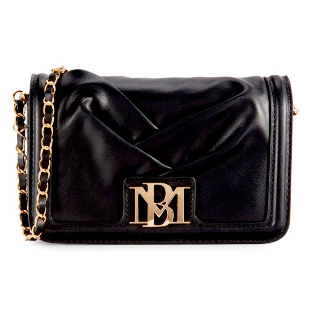 New with tag BADGLEY MISCHKA Pleated Crossbody Bag